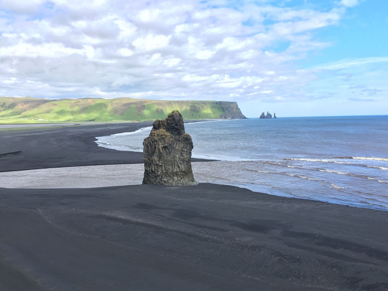 IJsland - zwarte strand